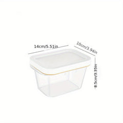 Butter Fresh Keeping Box With Lid Sealed Storage Cheese Slicer