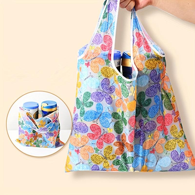 Waterproof Foldable Reusable Shopping Bag - Portable Grocery Bag