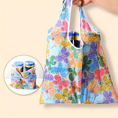 Waterproof Foldable Reusable Shopping Bag - Portable Grocery Bag