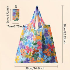 Waterproof Foldable Reusable Shopping Bag - Portable Grocery Bag