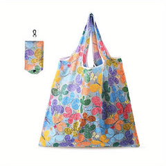 Waterproof Foldable Reusable Shopping Bag - Portable Grocery Bag