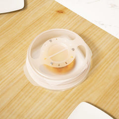 Foldable Microwave Oven Lid Fresh-Keeping Cover PP TPR Material