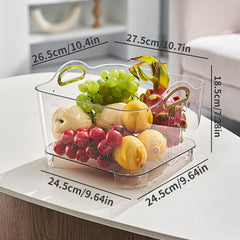 Plastic Vegetable Washing Basin & Fruit Basket