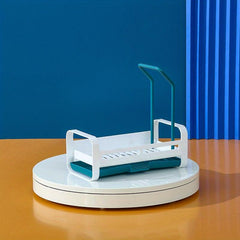 Sink Drain Storage Rack Dishwashing Sponge Brush Towel Scrubber Holder