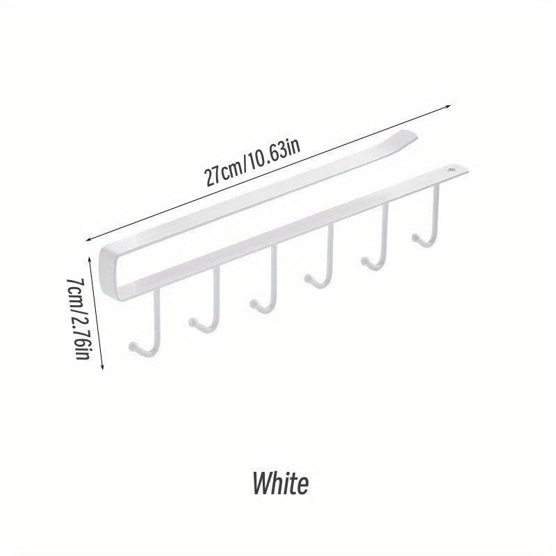 Kitchen Wrought Iron Nail Hooks Cabinet Storage Racks 2lbs MAX
