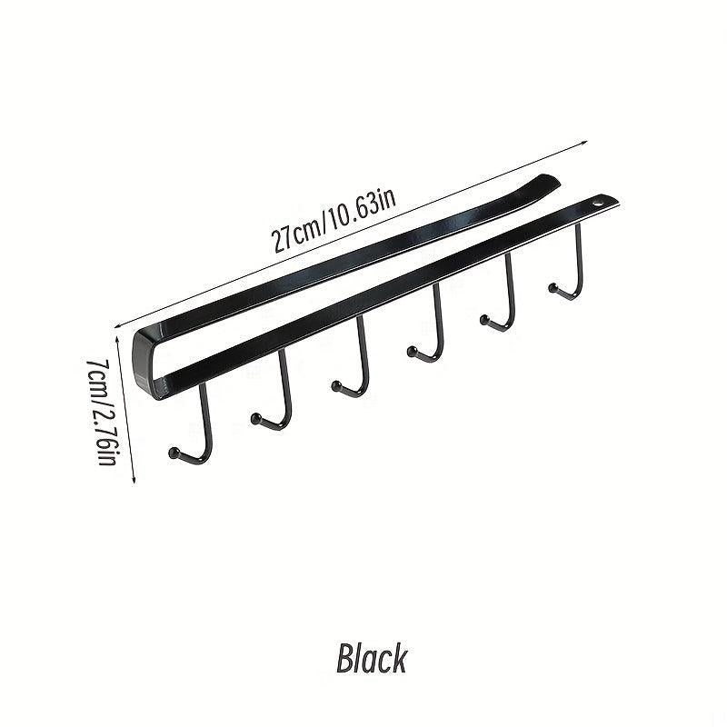 Kitchen Wrought Iron Nail Hooks Cabinet Storage Racks 2lbs MAX