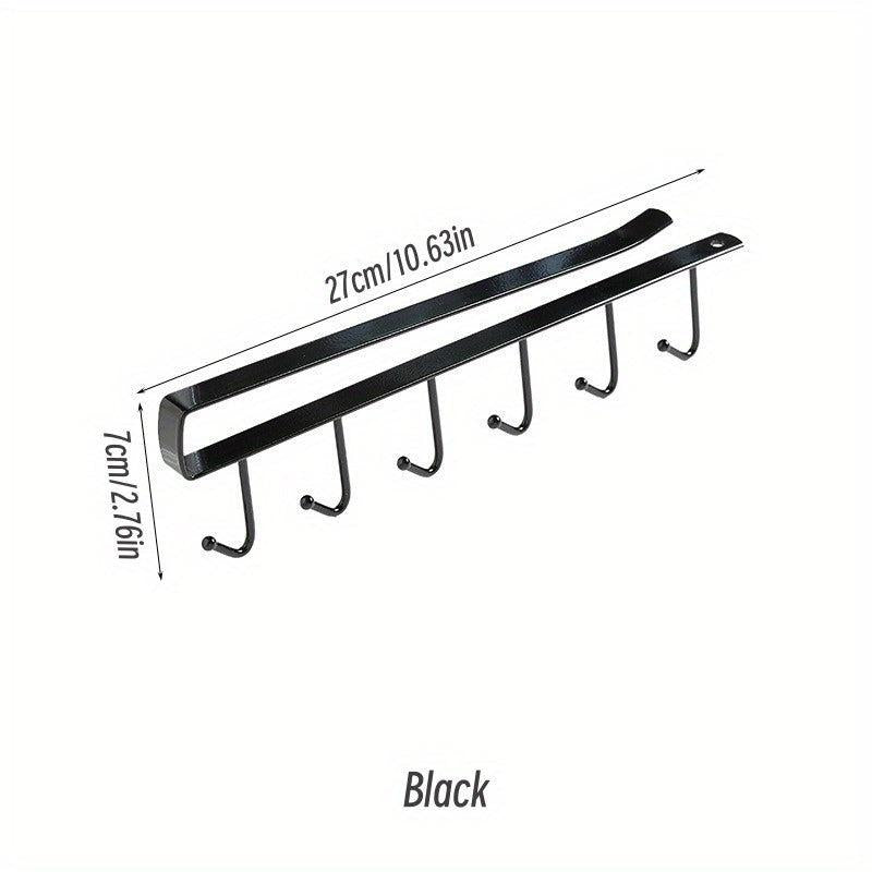 Kitchen Wrought Iron Nail Hooks Cabinet Storage Racks 2lbs MAX