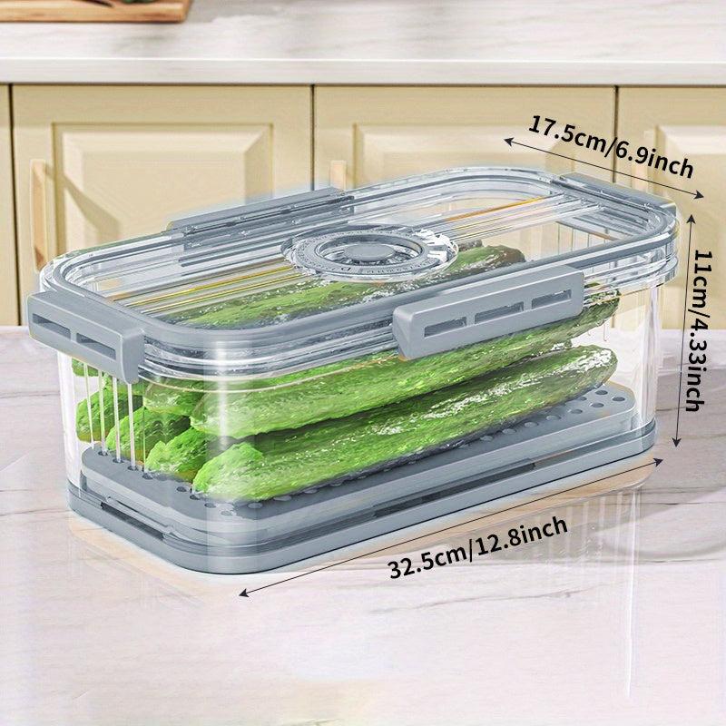 Dumplings Organizer Food Storage Container with Timing Top