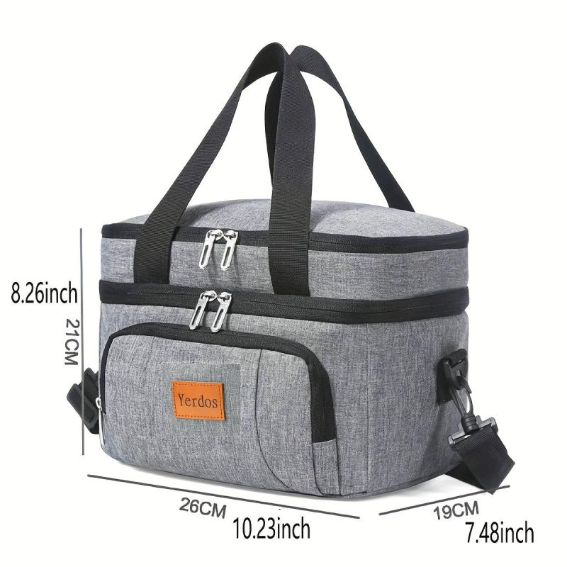 Insulated Leakproof Lunch Bag for Work School Beach