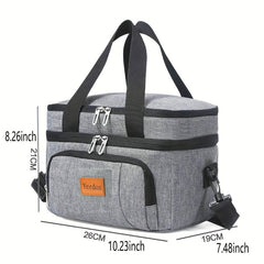 Insulated Leakproof Lunch Bag for Work School Beach