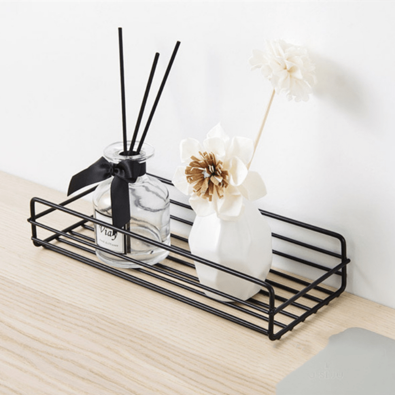 Stainless Steel Wall Shelf Rustproof Bathroom Organizer