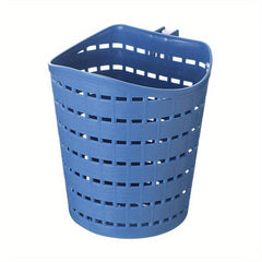 Mini Woven Hollow Desktop Trash Can for Home and Office