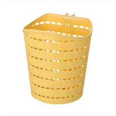 Mini Woven Hollow Desktop Trash Can for Home and Office