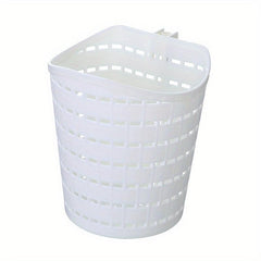 Mini Woven Hollow Desktop Trash Can for Home and Office