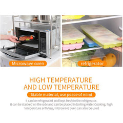 6pcs Silicone Sealed Cover Fresh Keeping Cover