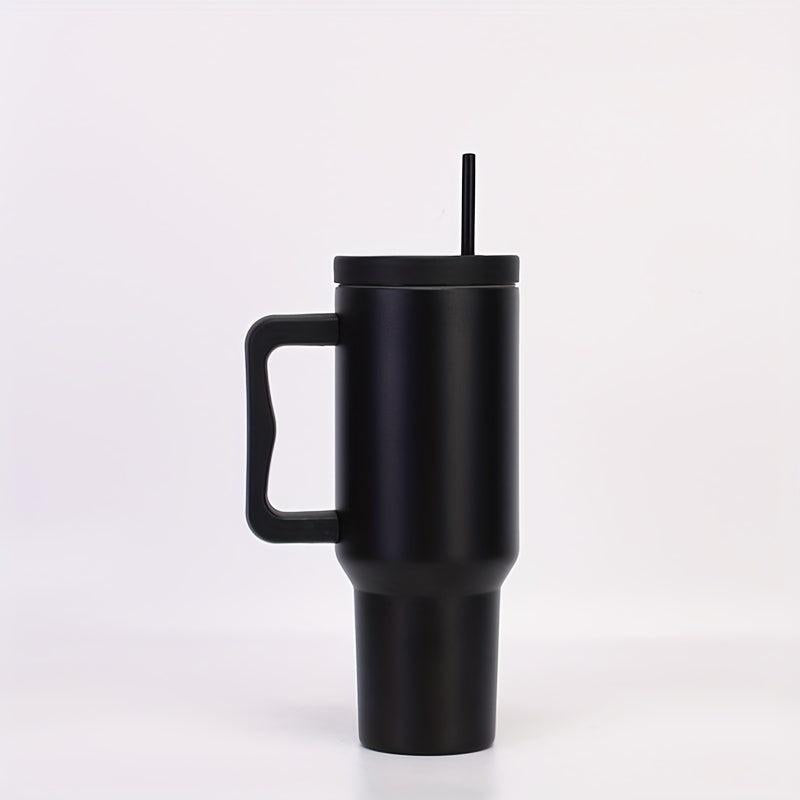 40oz Stainless Steel Tumbler With Lid - Portable Drinking Cup