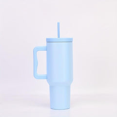 40oz Stainless Steel Tumbler With Lid - Portable Drinking Cup