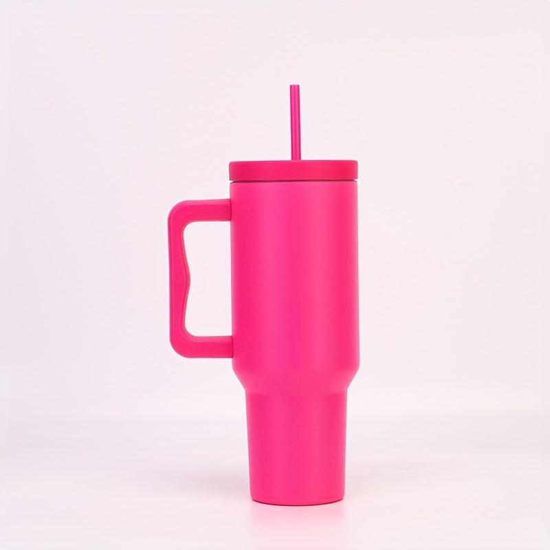 40oz Stainless Steel Tumbler With Lid - Portable Drinking Cup