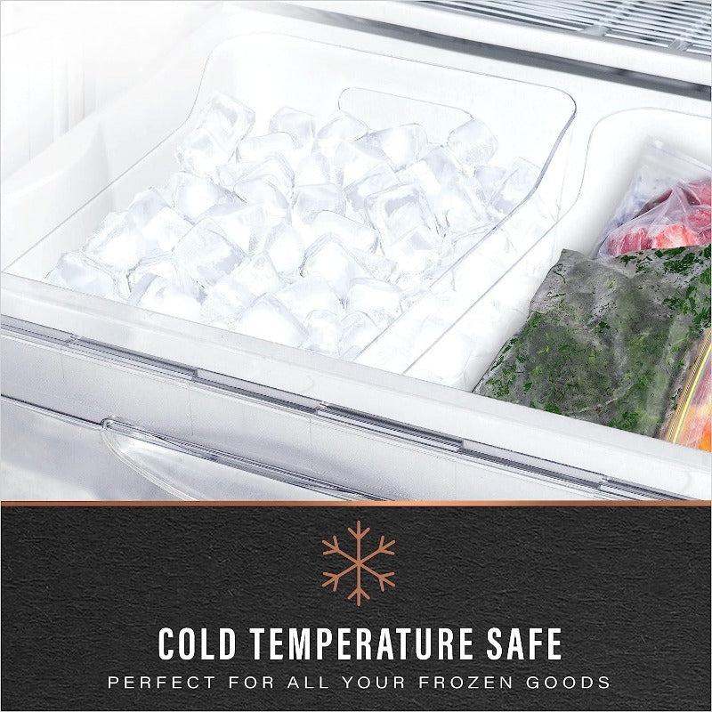Plastic Storage Bin Cutlery Organizer for Home and Kitchen