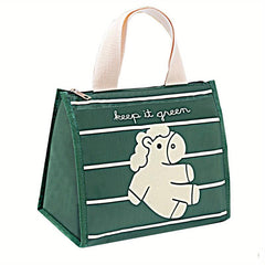Large Capacity Insulated Lunch Bag Leakproof Waterproof Lunch Tote Bag