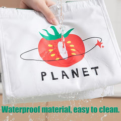 Large Capacity Insulated Lunch Bag Leakproof Waterproof Lunch Tote Bag