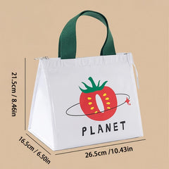 Large Capacity Insulated Lunch Bag Leakproof Waterproof Lunch Tote Bag
