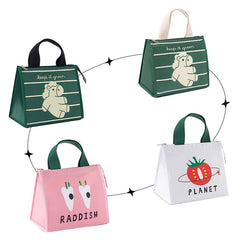 Large Capacity Insulated Lunch Bag Leakproof Waterproof Lunch Tote Bag