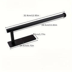 Stainless Steel Paper Towel Holder Wall Mounted Kitchen Storage