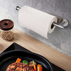 Stainless Steel Paper Towel Holder Wall Mounted Kitchen Storage