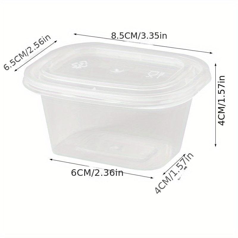 50pcs Mini Food Storage Boxes for Fresh Fruits & Portioned Meals