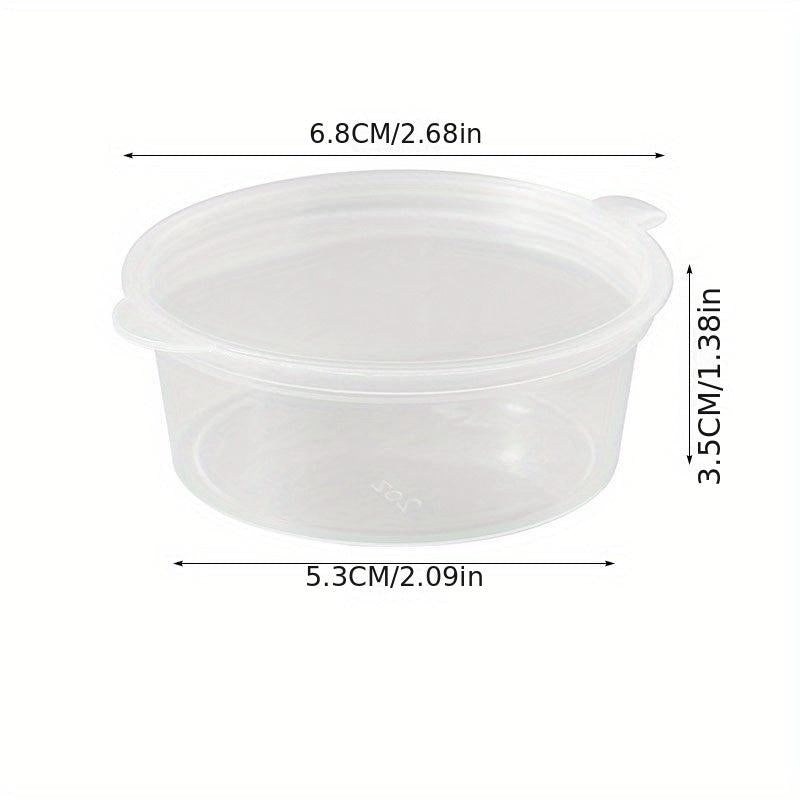 50pcs Mini Food Storage Boxes for Fresh Fruits & Portioned Meals