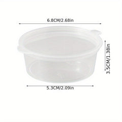50pcs Mini Food Storage Boxes for Fresh Fruits & Portioned Meals