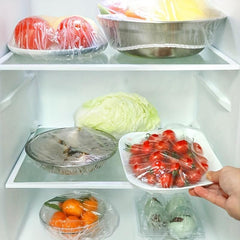 Disposable Food Cover Bags Plastic Wrap Bowl Dish Preservation