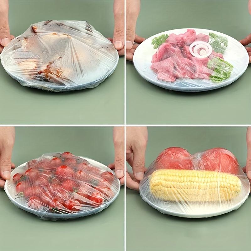 Disposable Food Cover Bags Plastic Wrap Bowl Dish Preservation