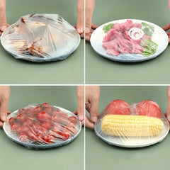 Disposable Food Cover Bags Plastic Wrap Bowl Dish Preservation