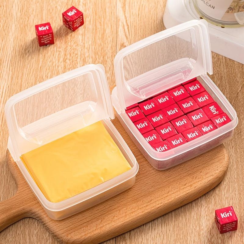 3pcs Butter Fresh keeping Box With Lid Butter Sealed Storage