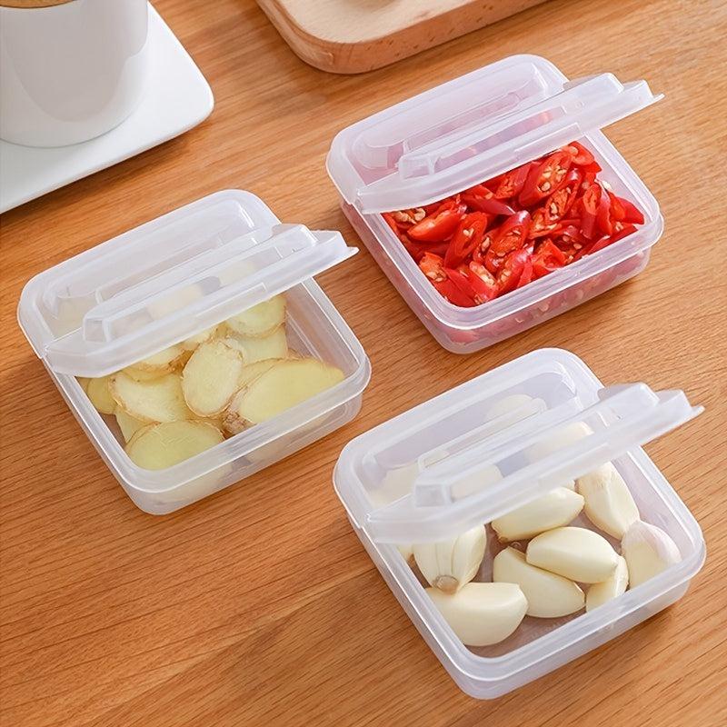 3pcs Butter Fresh keeping Box With Lid Butter Sealed Storage
