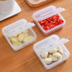 3pcs Butter Fresh keeping Box With Lid Butter Sealed Storage