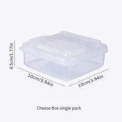3pcs Butter Fresh keeping Box With Lid Butter Sealed Storage