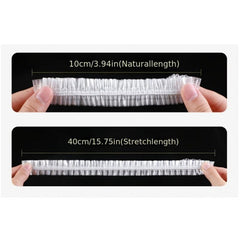 Elastic Plastic Food Cover Cling Film Set Kitchen Refrigerator