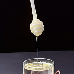 Glass Seasoning Box With Spoon Lid Honey Bottle All in One Kitchen Supplies