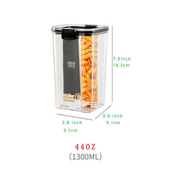 1pc Airtight Food Storage Containers Kitchen Organization Containers
