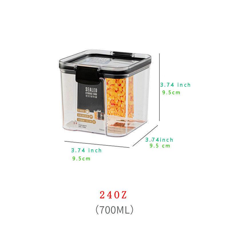 1pc Airtight Food Storage Containers Kitchen Organization Containers