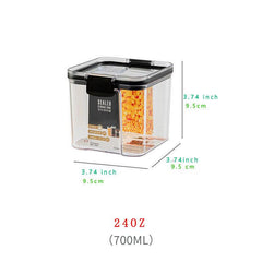 1pc Airtight Food Storage Containers Kitchen Organization Containers
