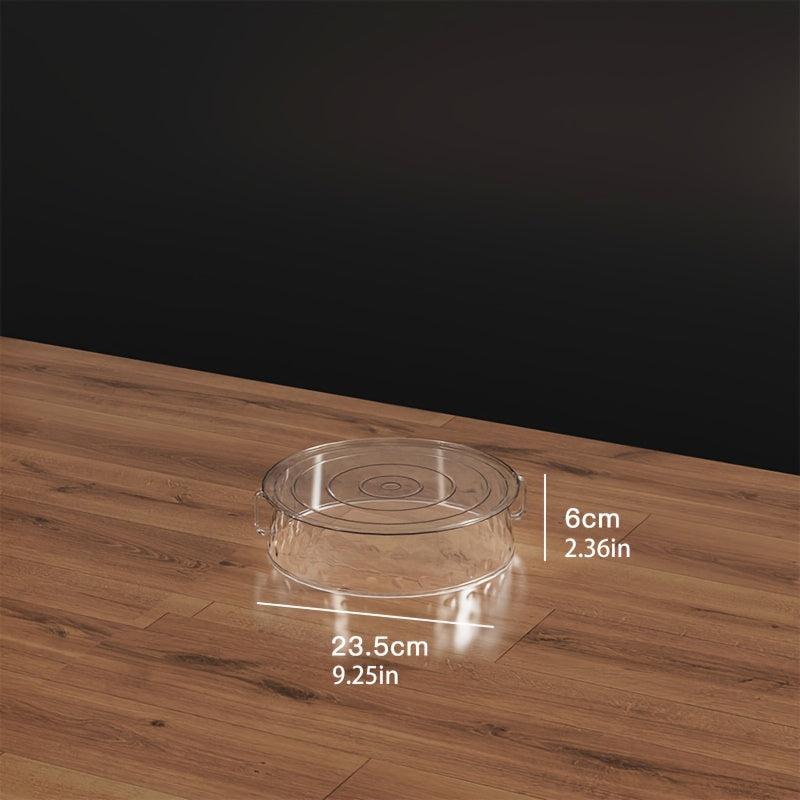 Dust-proof Insulated Serving Cover with Lid Transparent
