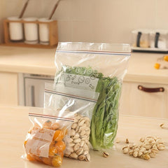 Double Sealing Strips Food Storage Bags 30pcs