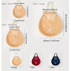 Portable Hanging Storage Mesh Bag for Kitchen - Wall-mounted Fruit & Vegetable