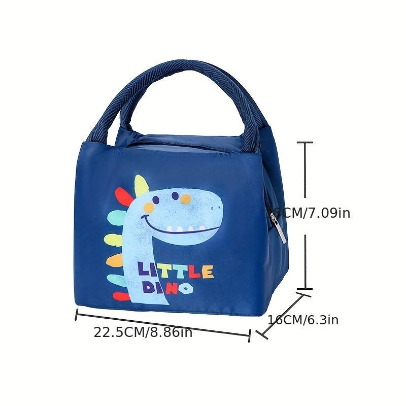 Cartoon Bento Bag Ice Pack Lunch Box Bag Hand Wash Picnic Bag Waterproof