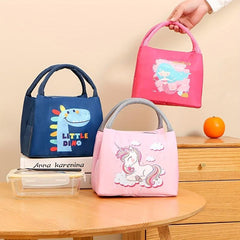 Cartoon Bento Bag Ice Pack Lunch Box Bag Hand Wash Picnic Bag Waterproof