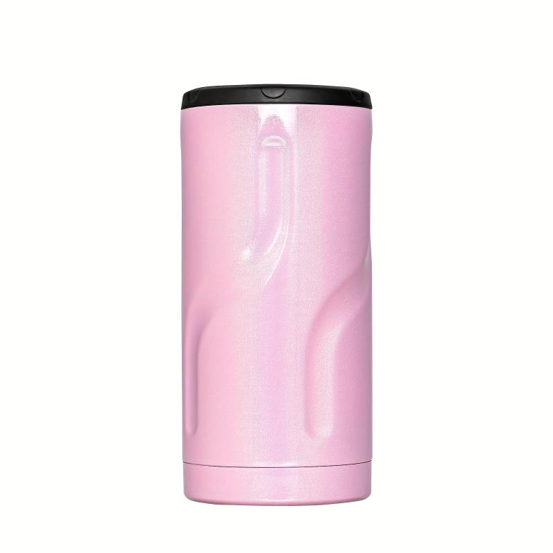 Stainless Steel Can Cooler Beer Tumbler 12oz Insulated 3-in-1 Drinkware